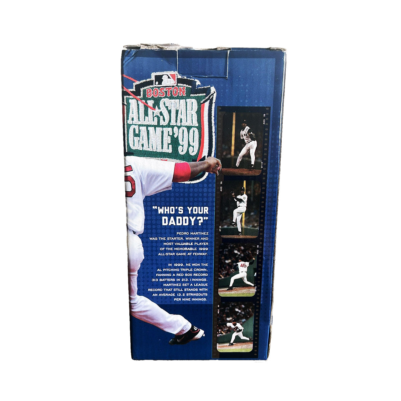 Pedro Martinez Autographed Bobblehead - Boston Red Sox 1999 ASG 15th Anniversary Limited Edition