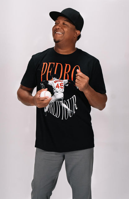 Custom Designed Bleacher Report - Pedro World Tour T-Shirt