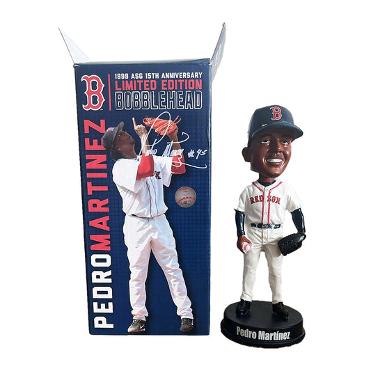 Pedro Martinez Autographed Bobblehead - Boston Red Sox 1999 ASG 15th Anniversary Limited Edition